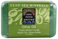 3 PACK of One with Nature, Triple Milled Soap Bar, Olive Oil, 7 oz (200 g)