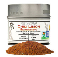 3 PACK of Gustus Vitae Gourmet Seasoning Spice Mix in Magnetic Tin Chili Limon -- 2.2 oz