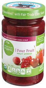 3 PACK of Simple Truth Organic Fruit Spread Four Fruits -- 16.5 oz