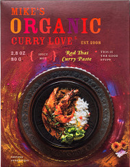 3 PACK of Curry Love Organic Curry Paste Gluten Free Spicy Hot Red Thai -- 2.8 oz