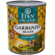 3 PACK of Eden Foods Organic Garbanzo Beans -- 29 oz