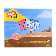 3 PACK of Clif Kid Organic ZBar Chocolate Brownie -- 6 Bars