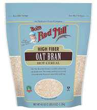 Bob's Red Mill, High Fiber Oat Bran, Hot Cereal, 40 oz (1.13 kg)