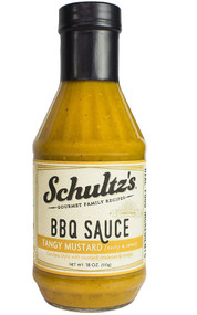 3 PACK of Schultzs Gourmet Family Recipes BBQ Sauce Tangy Mustard -- 18 oz