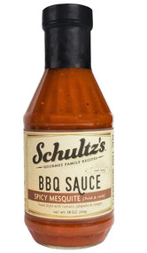 3 PACK of Schultzs Gourmet Family Recipes BBQ Sauce Spicy Mesquite -- 18 oz