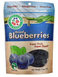 3 PACK of Graceland Fruit Dried Blueberries -- 5 oz