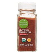 3 PACK of Simple Truth Organic Cayenne Red Pepper - Ground -- 1.52 oz