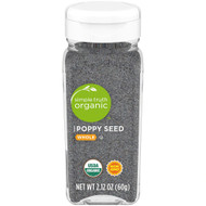 3 PACK of Simple Truth Organic Poppy Seed Whole -- 2.12 oz