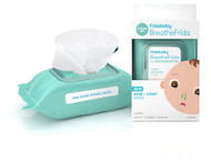 3 PACK of Fridababy BreatheFrida the Boogerwiper Tissue + Chest Rub -- 30 Wipes