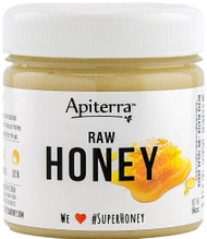 3 PACK of Apiterra Raw Honey Original -- 8 oz