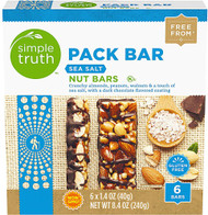 3 PACK of Simple Truth Pack Bar Sea Salt -- 6 Bars