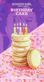 3 PACK of Goodie Girl Cookies Birthday Cake -- 10.5 oz