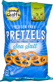 3 PACK of Good Health Inc. Pretzels Gluten Free Sea Salt -- 8 oz