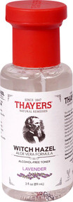 3 PACK of Thayers Witch Hazel Alcohol Free Toner Facial Mist Lavender -- 3 fl oz
