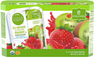 3 PACK of Simple Truth Organic KI-WHEE Flavored Juice Drink Straw Berry -- 8 Pouches