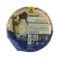 3 PACK of Lotus Foods Heat & Serve Rice Bowl Heirloom Forbidden Rice -- 7.4 oz
