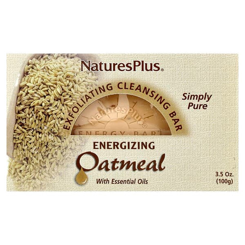 <img alt="NaturesPlus, Oatmeal Exfoliating Cleansing Bar, 3.5 oz. (100 g)" title="NaturesPlus, Oatmeal Exfoliating Cleansing Bar, 3.5 oz. (100 g),097467059634"