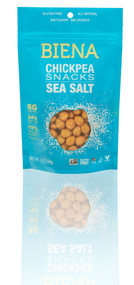 3 PACK of Biena Chickpea Snacks Sea Salt -- 5 oz