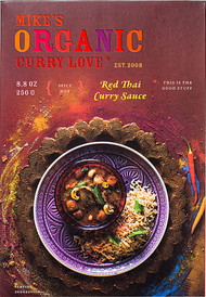 3 PACK of Curry Love Organic Curry Simmer Sauce Gluten Free Spicy Hot Red Thai -- 8.8 oz