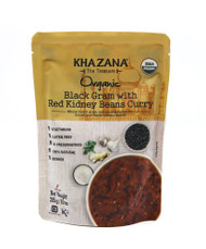 3 PACK of Khazana Organic Black Gram with Red Kidney Beans Curry -- 10 oz