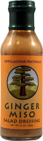 3 PACK of Appalachian Naturals Salad Dressing Gluten Free Ginger Miso -- 12 fl oz