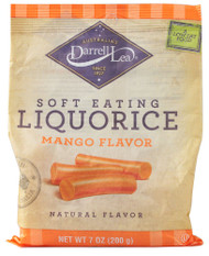 3 PACK of Darrell Lea Soft Eating Liquorice Mango -- 7 oz