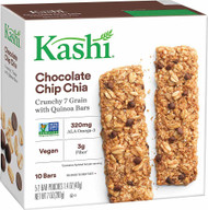 3 PACK of Kashi Crunchy Granola & Seed Bars Chocolate Chip Chia -- 5-2 Bar Pouches