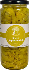 3 PACK of Divina Sliced Pepperoncini -- 15.5 oz
