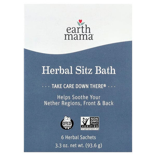 <img alt="Earth Mama, Herbal Sitz Bath, 6 Herbal Sachets, 3.3 oz (93.6 g)" title="Earth Mama, Herbal Sitz Bath, 6 Herbal Sachets, 3.3 oz (93.6 g),859220000549"