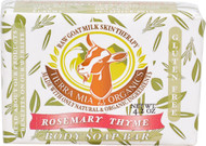3 PACK of Tierra Mia Organics Raw Goat Milk Skin Therapy Body Soap Bar Rosemary Thyme -- 3.8 oz