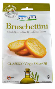 3 PACK of Asturi Bruschettini Classico Virgin Olive Oil -- 4.23 oz