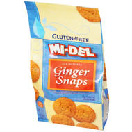 3 PACK of Mi-Del Cookies Gluten Free Ginger Snap -- 8 oz