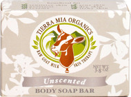 3 PACK of Tierra Mia Organics Body Soap Bar Unscented -- 3.8 oz