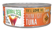 3 PACK of Natural Sea Yellow Fin Tuna Without Salt -- 6 oz