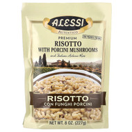<img alt="Alessi, Premium Risotto with Porcini Mushrooms and Italian Arborio Rice, 8 oz (227 g)" title="Alessi, Premium Risotto with Porcini Mushrooms and Italian Arborio Rice, 8 oz (227 g),071072003121"