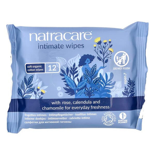 <img alt="Natracare, Soft Organic Cotton Intimate Wipes, 12 Wipes" title="Natracare, Soft Organic Cotton Intimate Wipes, 12 Wipes,782126200150"