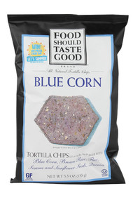 3 PACK of Food Should Taste Good Tortilla Chips Gluten Free Blue Corn -- 5.5 oz
