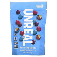 <img alt="Unreal, Dark Chocolate Peanut Gems, 5 oz (142 g)" title="Unreal, Dark Chocolate Peanut Gems, 5 oz (142 g),857484006291"
