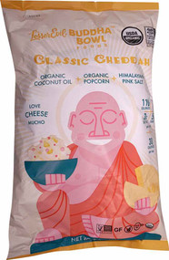 3 PACK of LesserEvil Organic Buddha Bowl Popcorn Classic Cheddar -- 5 oz