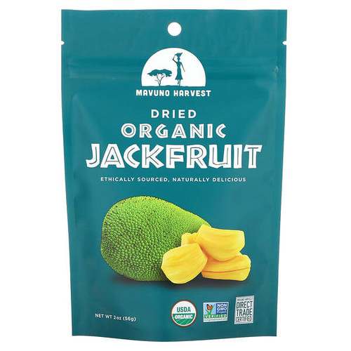 <img alt="Mavuno Harvest, Organic Dried Jackfruit, 2 oz (56 g)" title="Mavuno Harvest, Organic Dried Jackfruit, 2 oz (56 g),859750003331"