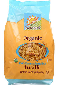 3 PACK of Bionaturae Organic 100% Durum Semolina Fusilli -- 16 oz