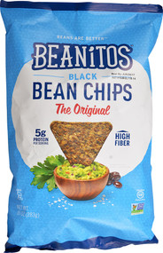 3 PACK of Beanitos Black Bean Tortilla Chips Gluten Free Original -- 10 oz
