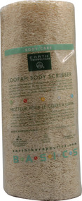 3 PACK of Earth Health-promotings Loofah Body Scrubber 7" Sponge -- 1 Loofah