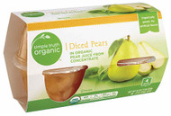 3 PACK of Simple Truth Organic Diced Pears -- 16 oz