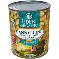 3 PACK of Eden Foods Organic Cannellini White Kidney Beans -- 29 oz