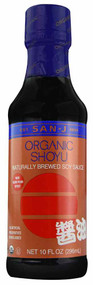 3 PACK of San-J Organic Shoyu -- 10 fl oz