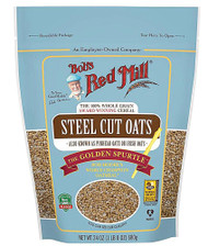 Bob's Red Mill, Steel Cut Oats, Whole Grain, 24 oz (680 g)