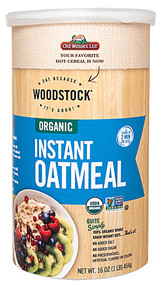 3 PACK of Woodstock Organic Instant Oatmeal - Old Wessex -- 16 oz