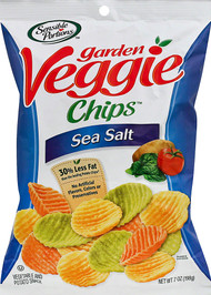 3 PACK of Sensible Portions Garden Veggie Chips Gluten Free Sea Salt -- 7 oz