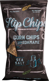 3 PACK of Hip Chips Corn Chips with Edamame Gluten Free Sea Salt -- 5.5 oz